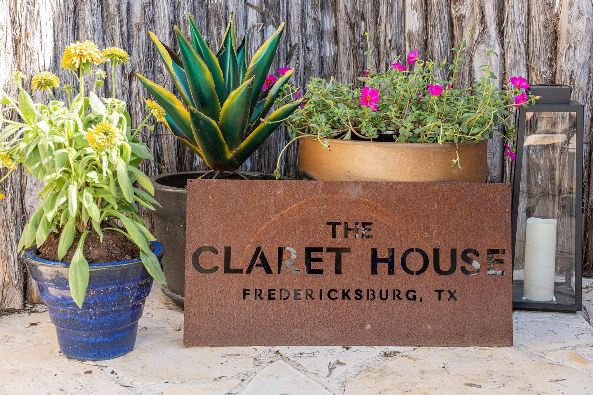 Claret House Full Kitchen And Private Hot Tub Villa Fredericksburg Kültér fotó